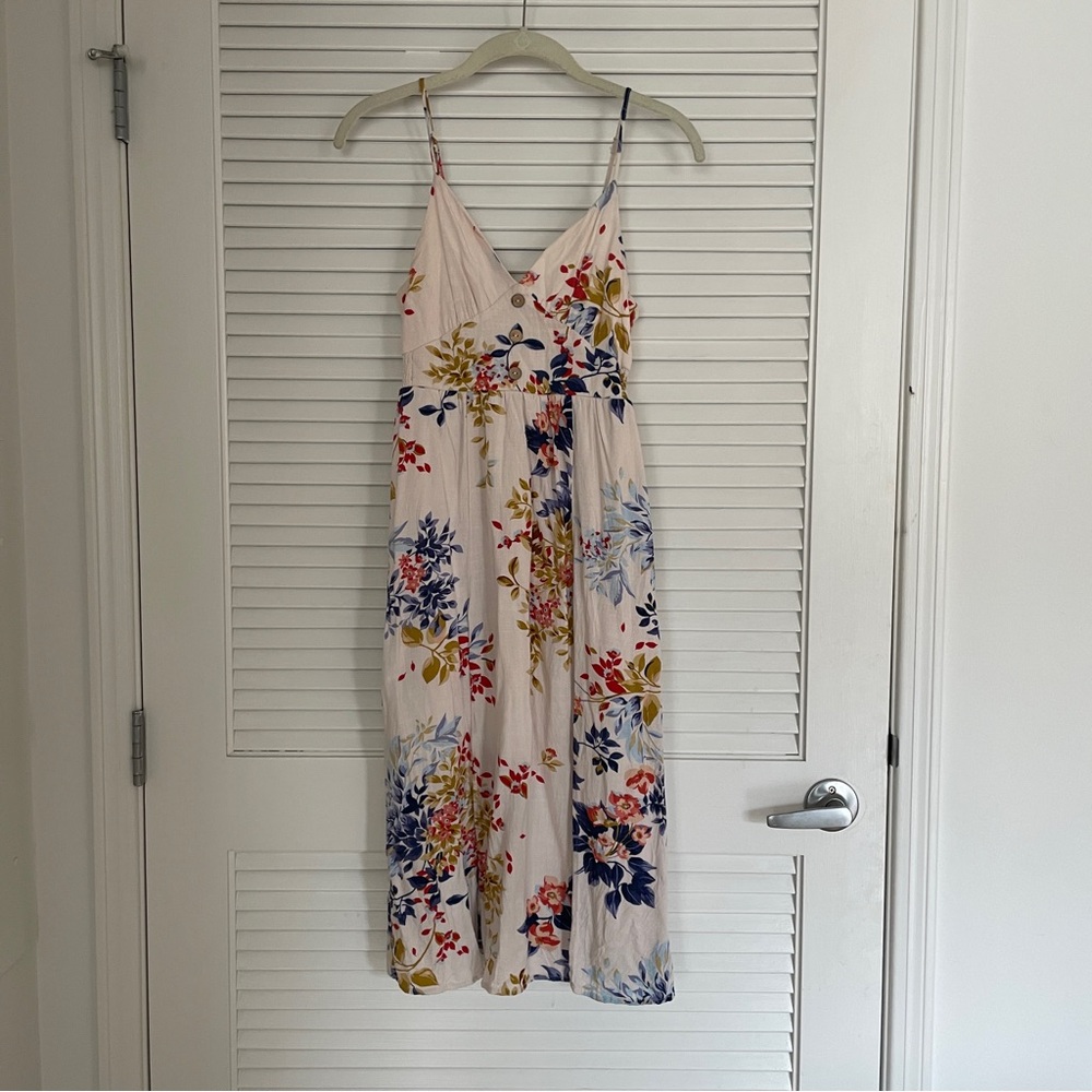 Floral Strap Summer Dress